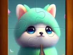 Permainan Cute Cat Jigsaw Puzzle secara online
