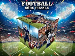 Permainan Football Cube Puzzle secara online