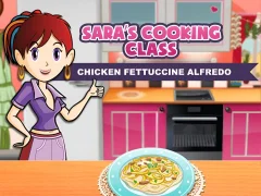 Permainan Sara's Cooking Class: Chicken Fettuccine Alfredo secara online