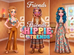 Permainan Friends Hippie Trends secara online