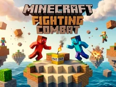 Permainan Minecrafts Fighting Combat secara online