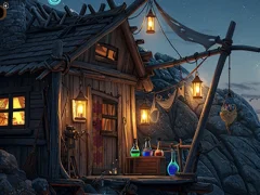 Permainan Hallowed Witch Escape secara online