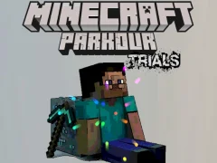Permainan Minecraft Parkour Trials secara online