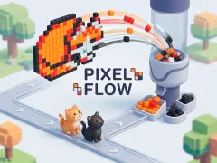 Permainan Pixel Flow secara online