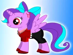 Permainan Fancy Pony Dressup secara online