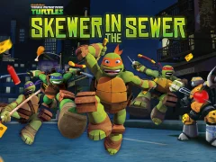Permainan Teenage Mutant Ninja Turtles: Skewer in the Sewer secara online