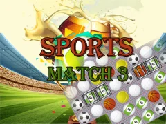 Permainan Sports Match 3 secara online