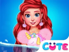 Permainan Princess Turned Into Mermaid secara online