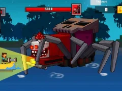 Permainan Pirate Block Craft Monster Shooter secara online