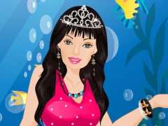 Permainan Barbie Mermaid Dressup secara online