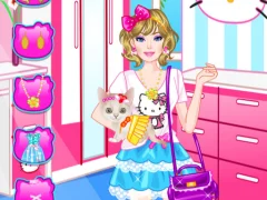 Permainan Barbie With Kitty secara online
