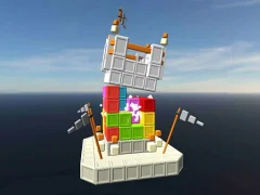 Permainan Castle Destruction Blocks secara online
