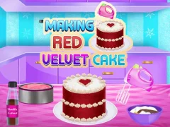 Permainan Making Red Velvet Cake secara online