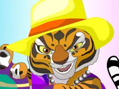 Permainan Kung Fu Panda Master Tigress secara online