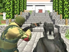 Permainan Blocky siege secara online