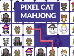 Permainan Pixel cat mahjong secara online