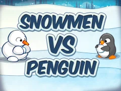 Permainan Snowmen vs Penguin secara online