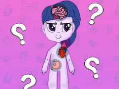 Permainan My Little Pony Learning The Body secara online