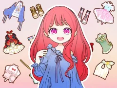 Permainan Dress Up Sweet Doll secara online