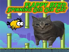 Permainan Flappy Bird Spinning oia oia Cat secara online