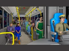 Permainan Coach Bus Simulator: City Bus Sim secara online