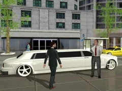 Permainan Limo Taxi Driving Simulator: Limousine Car Games secara online