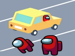 Permainan Among Us Car Race secara online