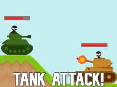 Permainan Stickman Tanks secara online