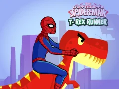 Permainan Spiderman T-Rex Runner secara online