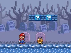 Permainan Super Mario Bros Star Scramble 2 Ghost island secara online