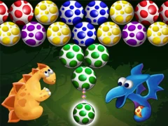 Permainan Dino Eggs Bubble Shooter secara online
