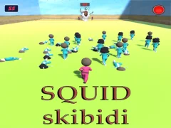Permainan SQUID SKIBIDI secara online