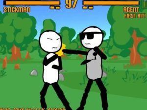Permainan Stickman Gun- Less Fighting secara online