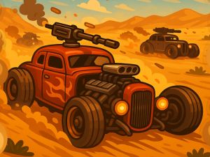 Permainan Bintang Arena Hot Rods secara online