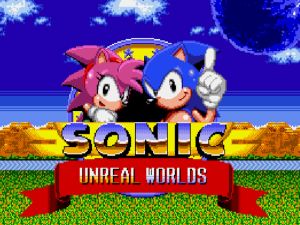 Permainan Sonic Unreal Worlds secara online