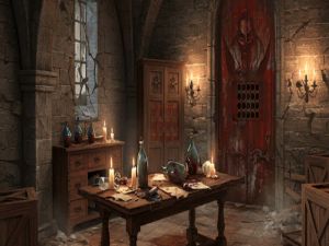 Permainan Escape sarang Nosferatu secara online