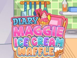 Permainan Buku harian Maggie: wafel es krim secara online