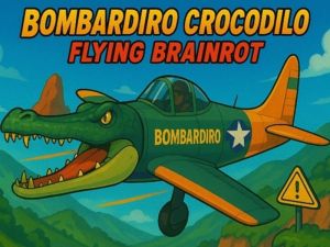Permainan Bombardiro Crocodilo Flying Brainrot secara online