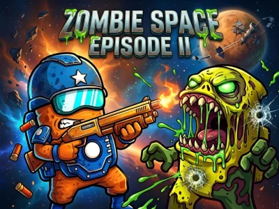 Permainan Zombie Space Episode II secara online