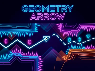Permainan Geometry Arrow secara online