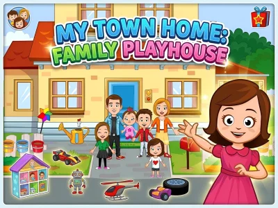 Permainan My Town Home: Family Playhouse secara online