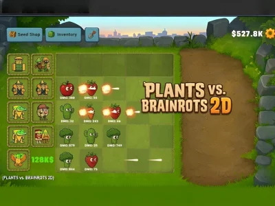 Permainan Plants vs Brainrots 2D secara online