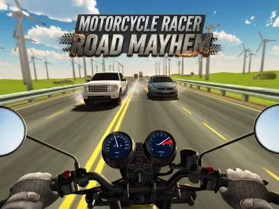 Permainan Motorcycle Racer: Road Mayhem secara online