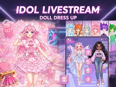 Permainan Idol Livestream: Doll Dress Up secara online