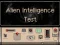 Permainan Alien Intelligence Test secara online
