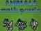 Permainan Animals Math Puzzles secara online