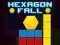 Permainan Hexagon Fall secara online