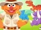 Permainan 123 Sesame Street: Ernie's Dinosaur Day Care secara online