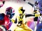 Permainan Power Rangers Match Attack secara online