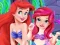 Permainan Baby Ariel Treating Cold secara online